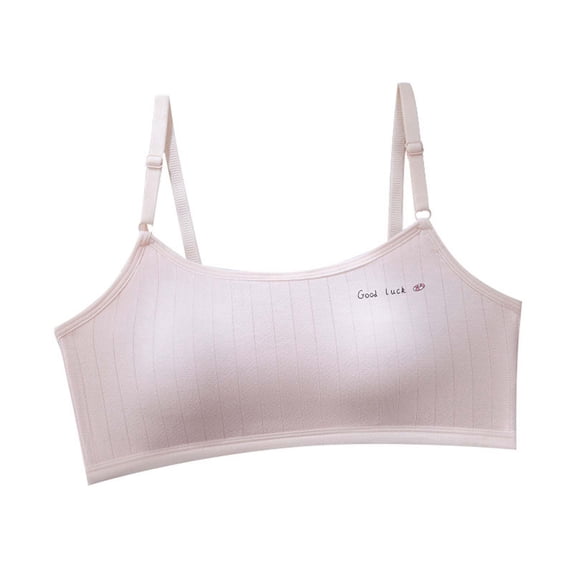 Girls Tank Tops with Built in Bra Ribbed Knit Sleeveless Racerback Athletic Shirts for Kids Dance Tops Pink 12-14 Years