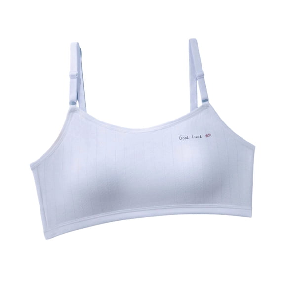 Girls Tank Tops with Built in Bra Ribbed Knit Sleeveless Racerback Athletic Shirts for Kids Dance Tops White 14-16 Years