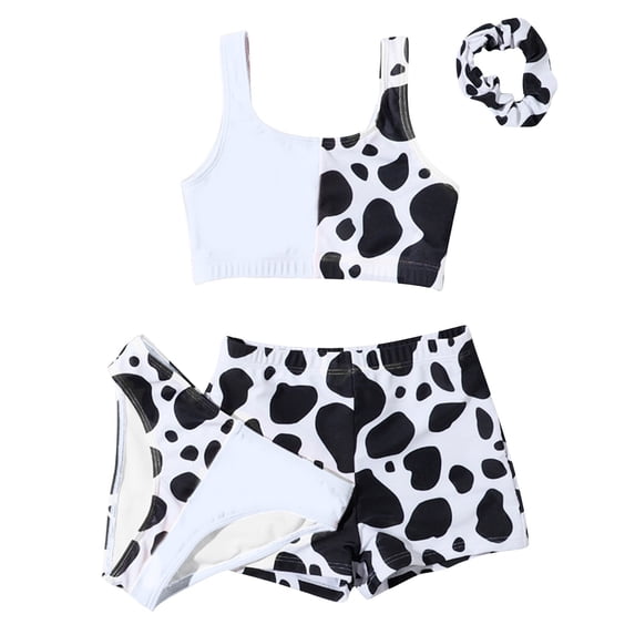 Girls Tankini Swimsuits 10/12 3-Piece Lightweight Bathing Suits Tie-Straps Colorful Contrast Bikini Sets for Teen Girls Ruffle Ruched Cut Out Girls Tankini Swimsuit Beach Swimwear with Skirt