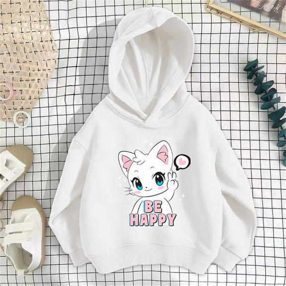 Girls Teen Hoodies Comfortable Cute Pattern Print Graphic Hoodies Preppy Trendy Sweatshirt Heated Sweatshirt Fall Fashion Outfit Winter Clothes