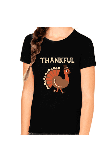 T-shirt Enfant Drôle Thanksgiving (dinde) - Taille 8-10 Ans - Couleur Bordeaux - Fait Maison - Occasion Très Bon état