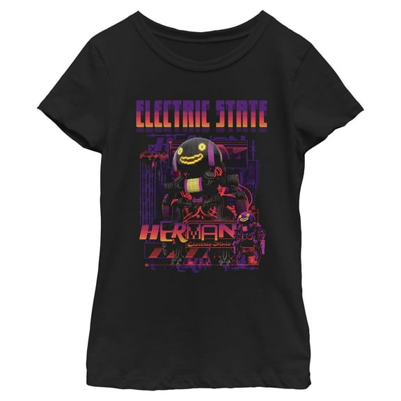 Girls The Electric State Cyber Herman T Shirt