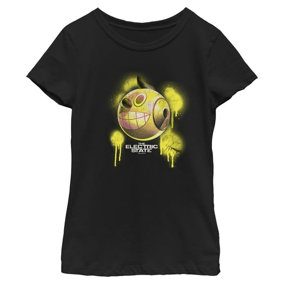 Girls The Electric State Neon Kid Cosmo Graffiti T Shirt