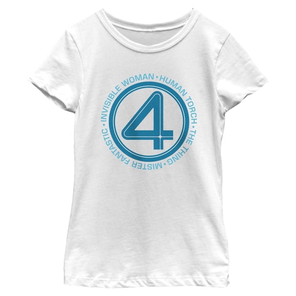 Girls The Fantastic Four: First Steps Family Number T Shirt