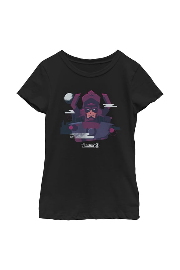 Girls The Fantastic Four: First Steps Galactus Power T Shirt