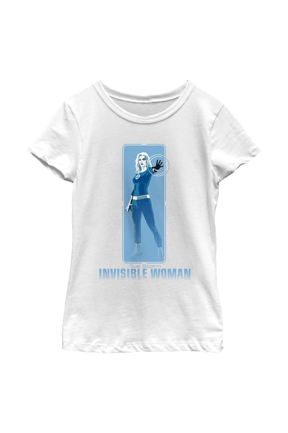Girls The Fantastic Four: First Steps Invisible Woman Pose T Shirt