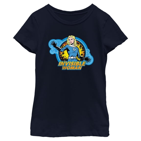 Girls The Fantastic Four: First Steps Invisible Woman Power in Action T Shirt