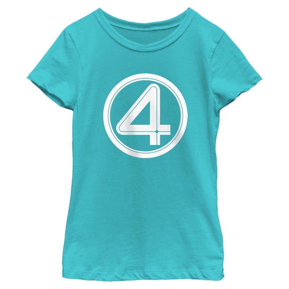 Girls The Fantastic Four: First Steps New Retro Logo T Shirt