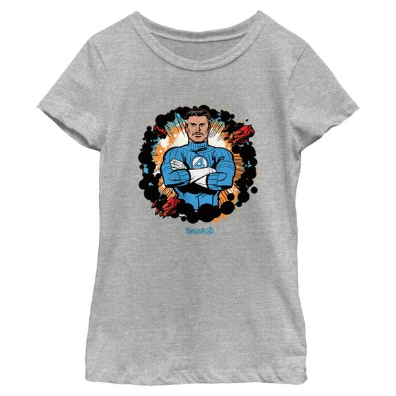 Girls The Fantastic Four: First Steps Reed Richards Leader Power T Shirt