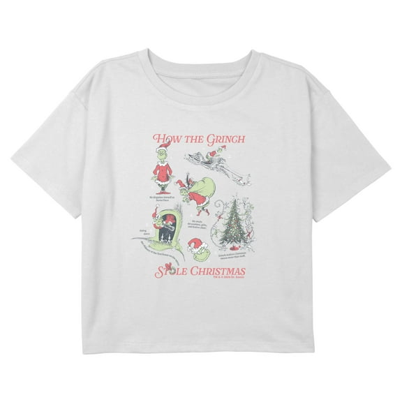 Girls The Grinch How Stole Christmas Plan T Shirt