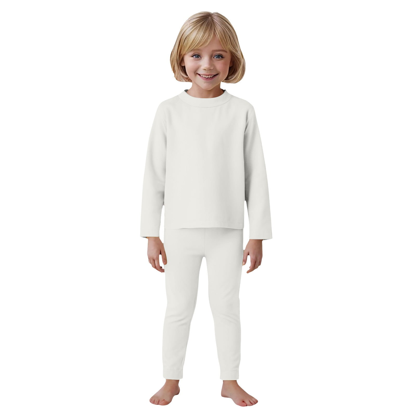 Thickened Thermal Underwear For Boys And Girls Autumn And Winter Baby Autumn Clothes