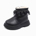 thumbnail image 1 of Girls Thick Warm Ankle Boots Children Fall Winter Casual Short Boots for Daily Wear, 1 of 7