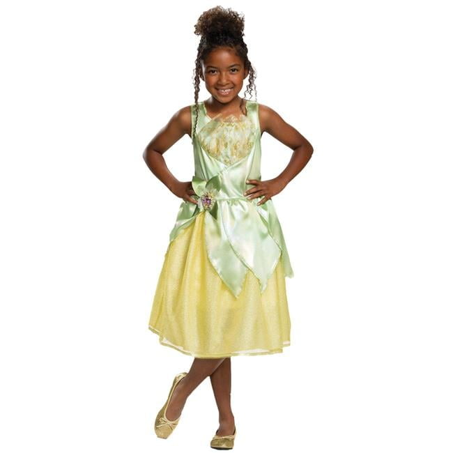 Girls Tiana Classic Costume - Size 7-8