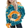 thumbnail image 1 of Girls Tie Dye Hoodies Oversized Kids Sweatshirts Loose Casual Fleece Hoodie Long Sleeve Shirts with Pockets Fashion Sweat Tops Baggy Fall Winter Sweatshirt Gym Streetwear, 1 of 6