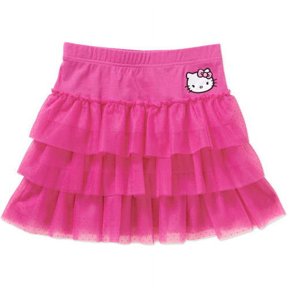 Girls' Tiered Mesh Skirt