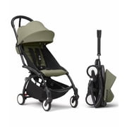 Stokke YOYO3 Travel Stroller from 6 Months, Easy Fold, Black/Olive