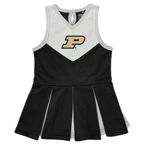 Girls Toddler Garb Black Purdue Boilermakers Cheerleader Dress