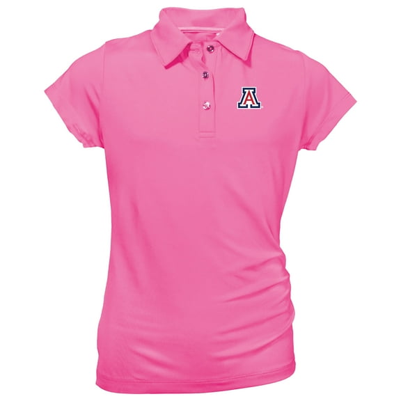 Girls Toddler Garb Light Pink Arizona Wildcats Brighton Polo