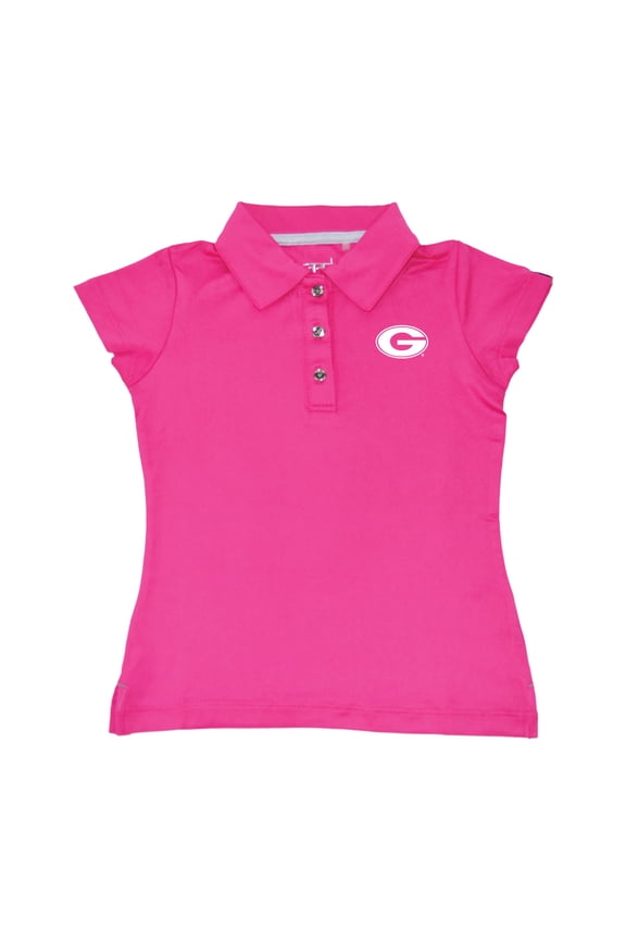 Girls Toddler Garb Light Pink Georgia Bulldogs Brighton Polo