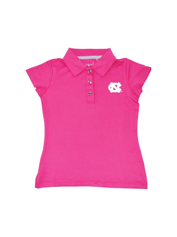 Girls Toddler Garb Light Pink North Carolina Tar Heels Brighton Polo