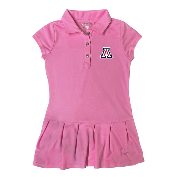Girls Toddler Garb Pink Arizona Wildcats Caroline Polo Dress