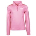 thumbnail image 1 of Girls Toddler Garb Pink Boston University Mila Quarter-Zip Pullover, 1 of 1