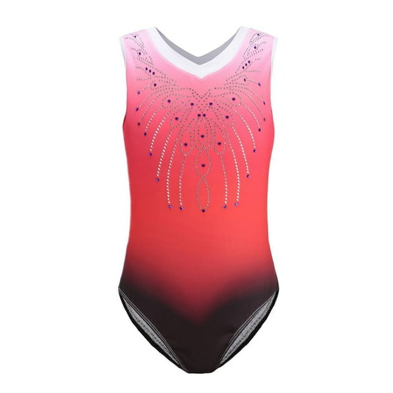 Girls Toddler Leotard for Ballet Gymnastic Outfits Classic Basic Leotard Sleeveless Body Suit Gymnastic Exercise