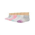 thumbnail image 1 of Girls Toddler Low Cut Ankle Assorted Socks - 4 Tall, Pack of 6, 1 of 1