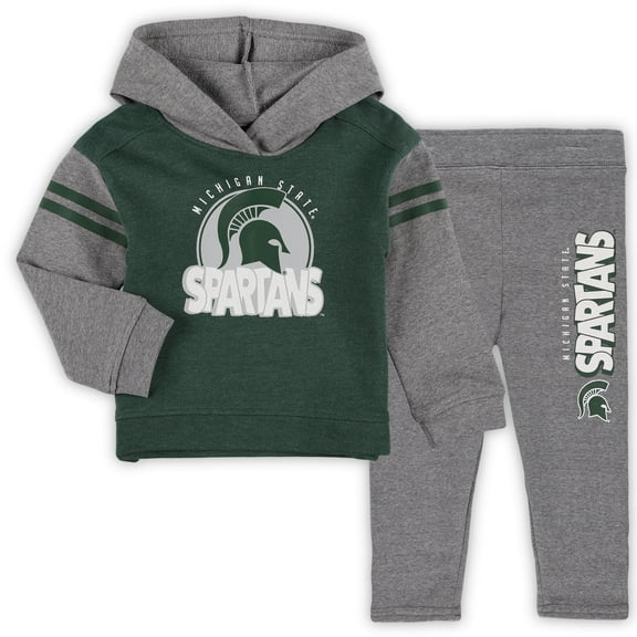 Girls Toddler Michigan State Spartans Clubhouse-Pullover Hoodie and Legging Set