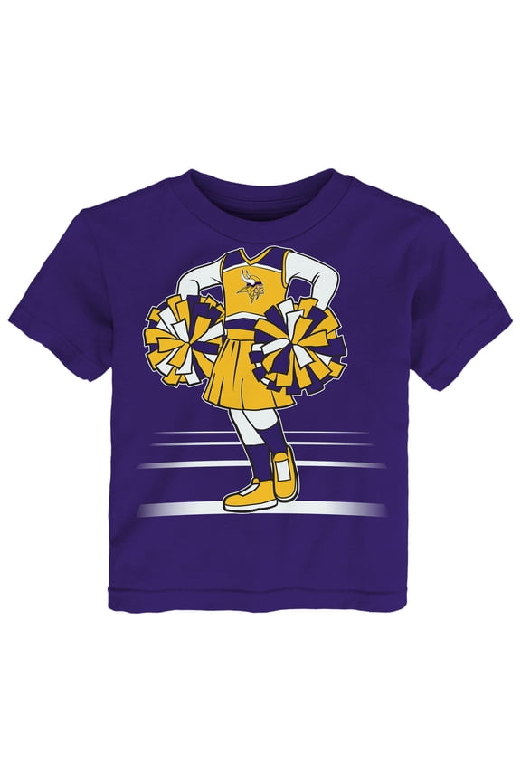 Girls Toddler Outerstuff Purple Minnesota Vikings Game Fit T-Shirt