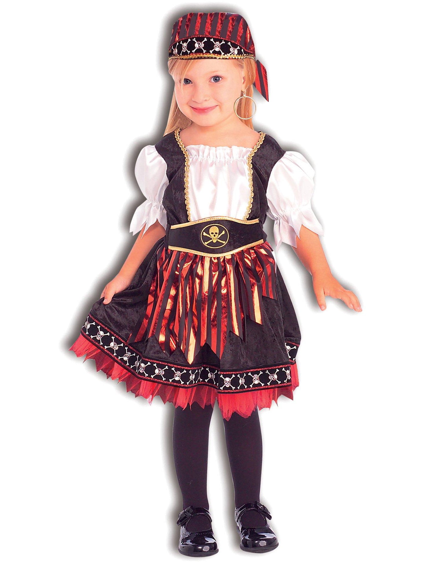 Rubies Lil Pirate Cutie Costume for Toddlers, Girls 2T-4T