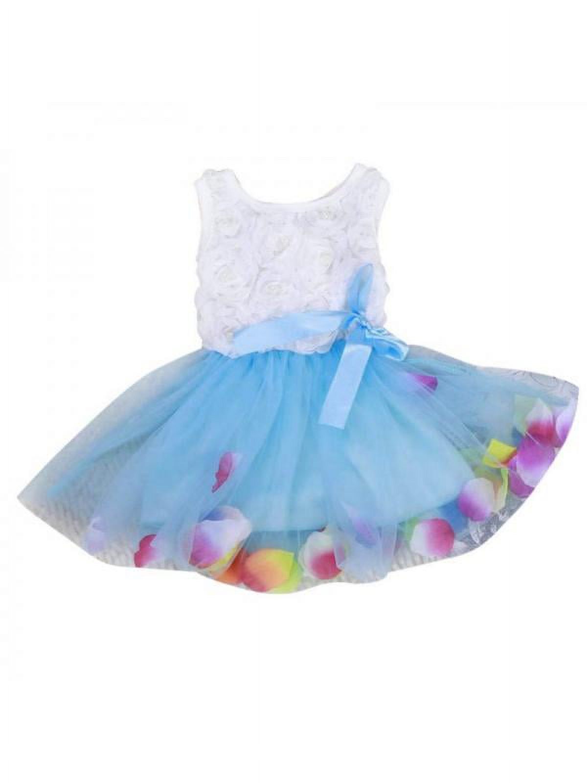 Kid Baby Girl Lace Flower Princess Party Halloween Dress