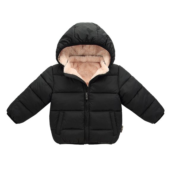 Girls Toddler Winter Vest, Lightweight Insulation for Easy Movement, Perfect for Keeping Core Warm Without Restricting Arms During Active Play.,Black,120