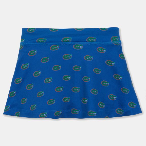 Girls Toddler ZooZatz Royal Florida Gators All-Over Print Tennis Skort