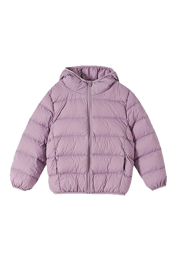 Girls and Toddlers' Lightweight Packable Hooded Jacket Kids Light Jacket Jackets Kids 5t Girl Winter Coat Rain Jackets for Girls Trooper Tech Jackets Star Jacket Girls Winter Jacket for Girls Girls