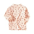 thumbnail image 1 of Girls Tops Long Sleeve Iyufng Round Neck Fashion Cotton Children's Bottom Layer Shirt Casual Kid Blouse, 1 of 3
