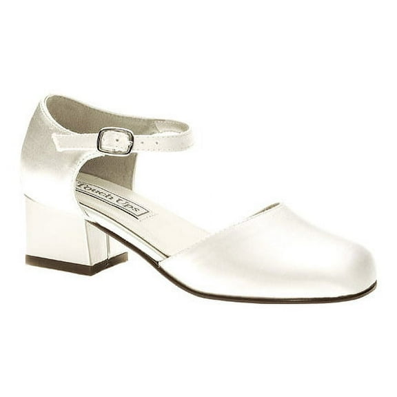 Benjamin Walk 843379016926 Touch Ups Clarissa Girls Loafers, White - Medium 10.5