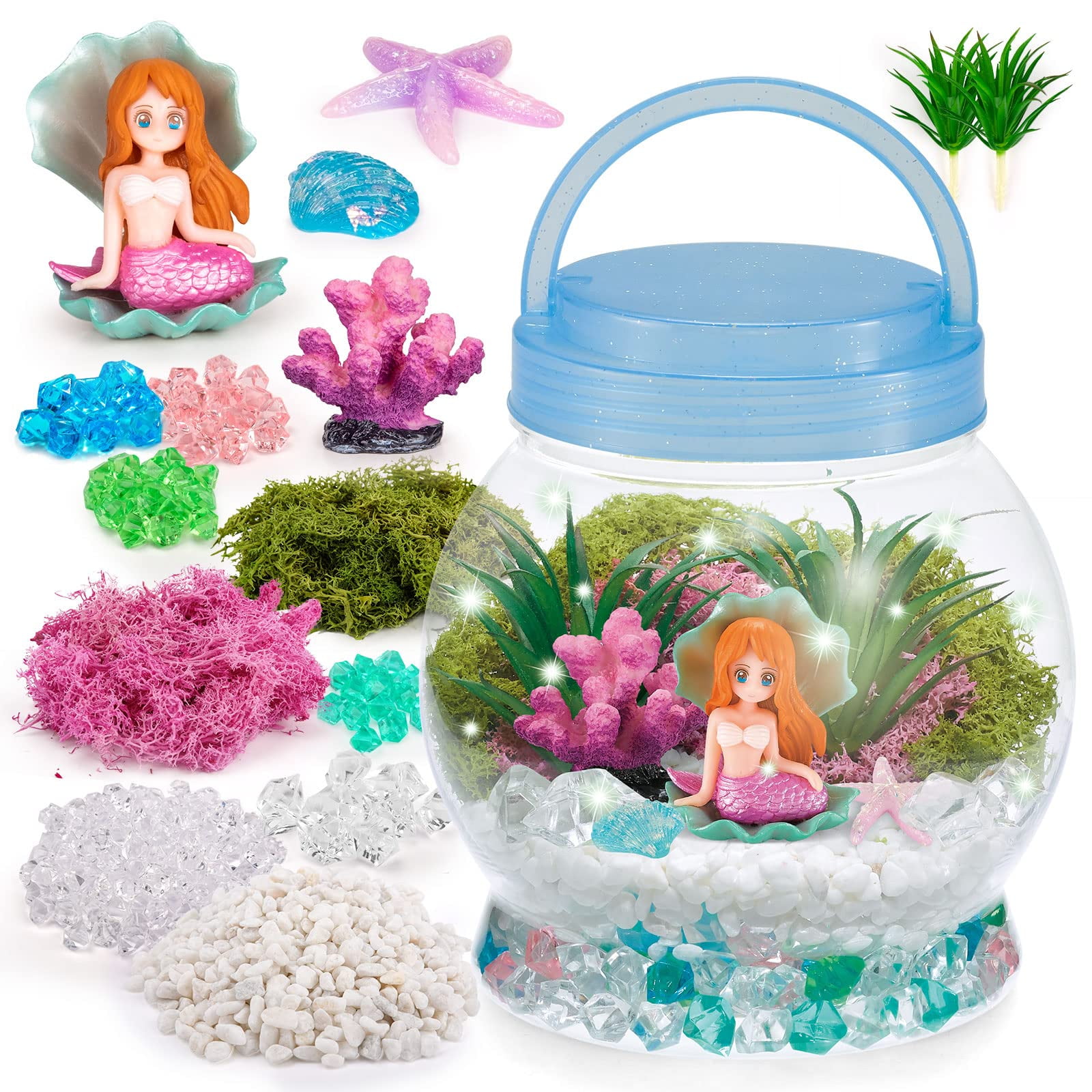 Girls Toys Gifts Age 512, Girls Craft Kits for 5 6 7 8 9 Year Old Kids Birthday Gifts Mermaid