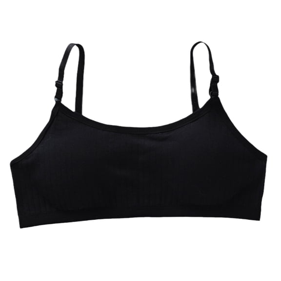 Girls Training Bra Cotton Sports Bra for 9-13 Years Old Girl Breathable Seamless Bralette Children Padded Bra Underwear