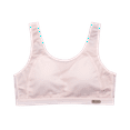 thumbnail image 1 of Girls Training Bra Cotton Sports Bralette Seamless Cami Crop Bras Breathable and Comfortable Mesh Sports Bra, 1 Pack, 1 of 9