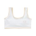 thumbnail image 1 of Girls Training Bra Sports Girls Sports Bra with Breathable Pads Teens Cotton Training Bras Girls Padded Sports Bra Beige 7Y, 1 of 3
