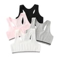 thumbnail image 1 of Girls Training Bra Teen Cotton Developed Kids Sports No Wire TrainerWireless Bras for Women Teens 7-13 Years, 1 of 5