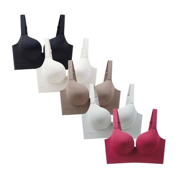 Girls' Training Bras Developed Training Molded Microfiber No Wire Teen GirlAdjustable AB-Cup