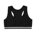 thumbnail image 1 of Girls Training Bras Soft Cotton Crop Tops Unpadded Racerback Kids First Bra Sports Bra for Girls Age 7-14, 1 of 4