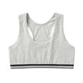 thumbnail image 1 of Girls Training Bras Soft Cotton Crop Tops Unpadded Racerback Kids First Bra Sports Bra for Girls Age 7-14, 1 of 4