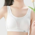thumbnail image 1 of Girls Training Bras - Sports Bra Crew Neck Yoga Bra for Teens Comfort Dance Crop Underwear Top, 1 of 4