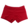 thumbnail image 1 of Girls Trendy Designer Dancewear Biker Shorts for Dance and Gymnastics (XS, Red), 1 of 1