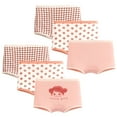 thumbnail image 1 of Girls' Triangle and Boxer Briefs, 6 Pairs of Pink Cotton Briefs for Girls Aged 2-12 Years Old, 1 of 7