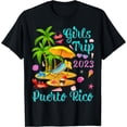 thumbnail image 1 of Girls Trip 2023 Beach Vacation Puerto Rico Beach T-Shirt Black Small, 1 of 4