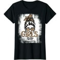 thumbnail image 1 of Girls Trip 2023 Messy Bun Leopard Best Friend Matching Girl T-Shirt, 1 of 3